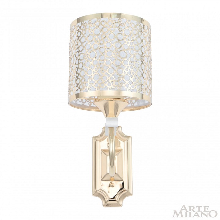 Бра Arte Milano Florentia-9787 309787/1W Wh/Gd